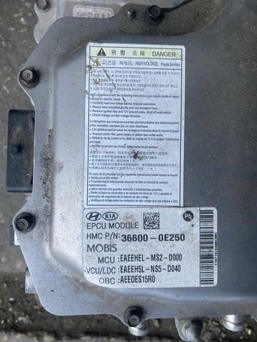 36600-0E250 Inverter, инвертор за Hyundai Ioniq Electric 120 кс, ел.двигател EM09, AEB5E11, ск.кутия - снимка 5