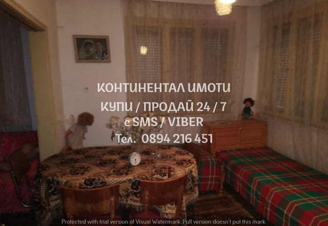 Код 62809. Двуетажна тухлена къща 180м2 с двор 200м2 с гараж на асфалтова улица. Къщата е гредоред с - снимка 5