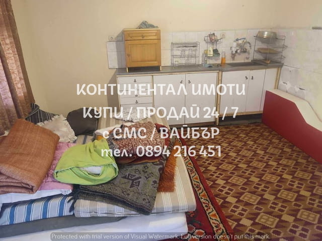 Кодг.62630. Едноетажна къща 35м2 с двор 1000м2. Къщата се състои от две стаи, баня и тоалетна, вода - снимка 6