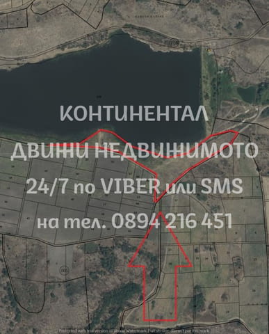 Кодг.62583. Поземлен имот 17дка с граница около 500м с язовир "Гарваново" в мест. Бостанлъка в начал - снимка 2