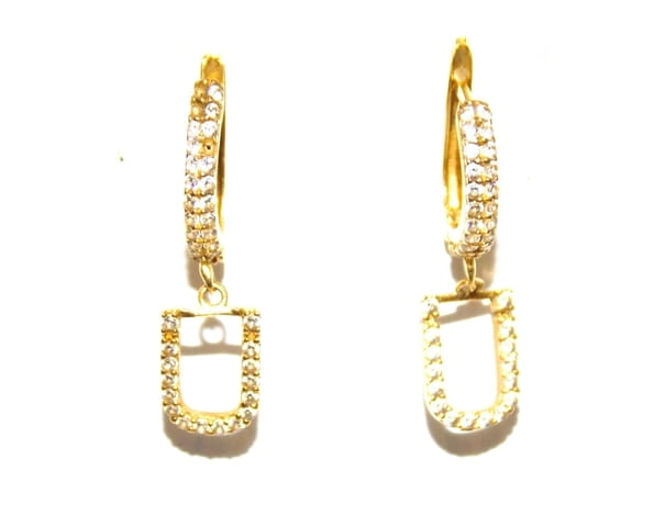 Златни обеци-2.10гр. - city of Gorna Oriahovica | Earrings - снимка 1