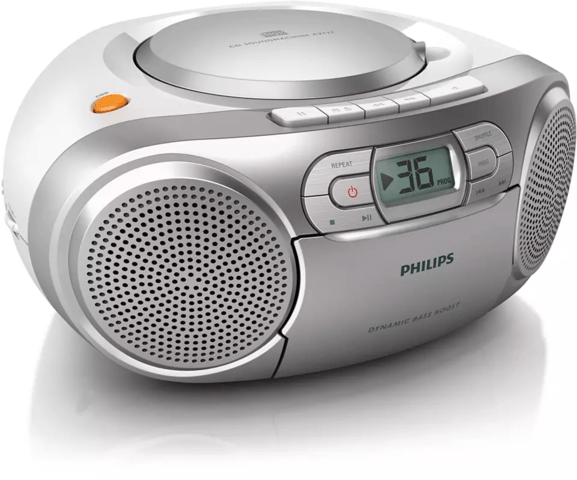 CD радиокасетофон Philips с касетен дек Micro Hi-Fi, 4 W, Tuner - city of Sofia | Audio Systems - снимка 2