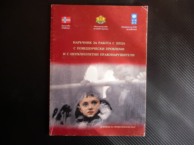 Наръчник за работа с деца с поведенчески проблеми и с непълнолетни правонарушители - снимка 1