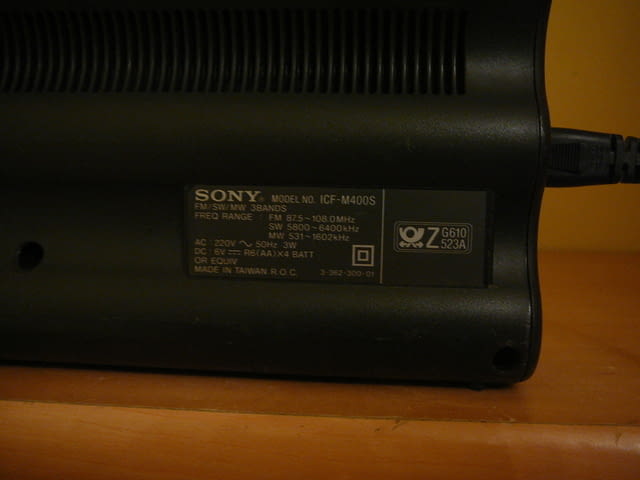 Sony icf-m400s - град Пазарджик | Ресийвъри / Усилватели - снимка 5