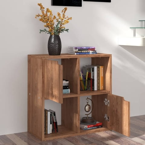 Етажерка за книги, кафяв дъб, 60x27, 5x59, 5 см, ПДЧ, city of Varna | Cabinets & Dressers - снимка 4