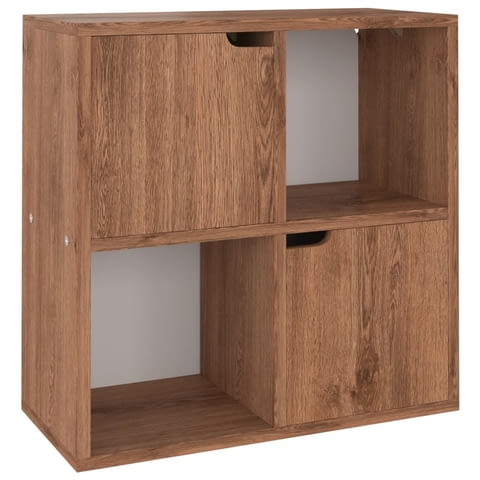 Етажерка за книги, кафяв дъб, 60x27, 5x59, 5 см, ПДЧ, city of Varna | Cabinets & Dressers - снимка 5