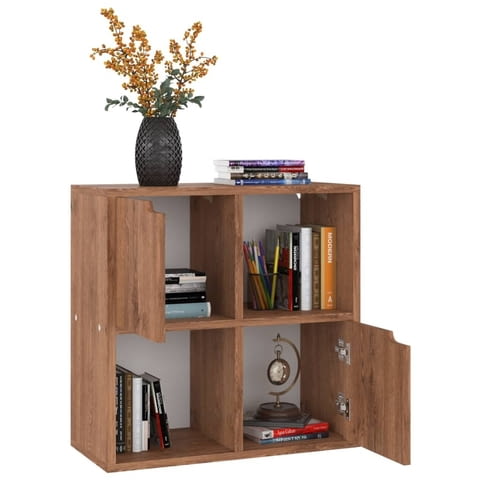 Етажерка за книги, кафяв дъб, 60x27, 5x59, 5 см, ПДЧ, city of Varna | Cabinets & Dressers - снимка 7