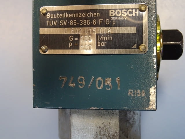 Хидравличен клапан Bosch 0 532015009-100 pressure reliel valve 100 bar - снимка 4