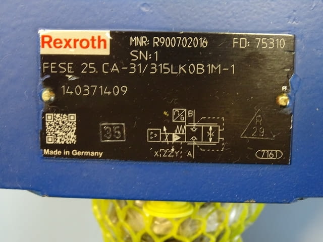 Хидравличен пропорционален клапан Rexroth Fese 25 CA-31/315LKOB1M-1 Hidraulic Proportional Valve - снимка 3