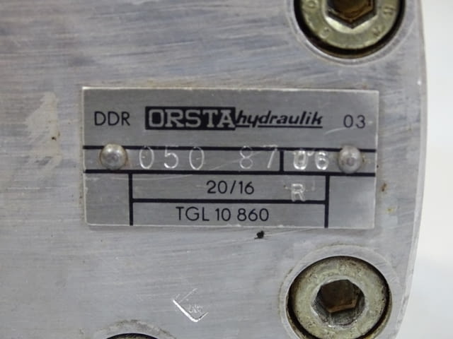 Хидромотор ORSTA 20/16 TGL 10860 hydraulic motor, city of Plovdiv | Industrial Equipment - снимка 4