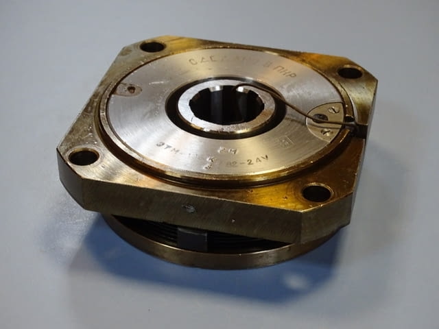 Съединител електромагнитен ETM-106 2H (ЭТМ-106 2Н) electromagnetic multi-plate clutch 24VDC - снимка 4