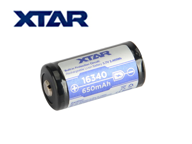 Батерия Xtar 16340 PCM