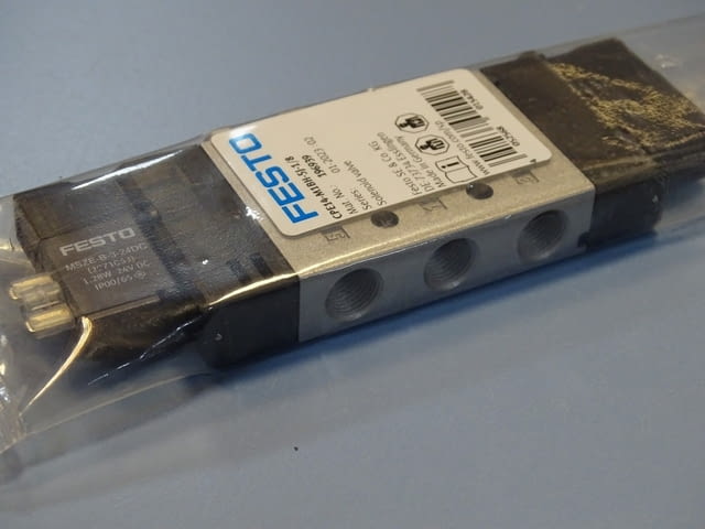 Разпределител пневматичен Festo CPE14-M1BH-5J-1/8 Solenoid Valve 24VDC - снимка 5