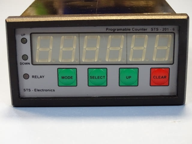 Цифров брояч STS 201-6 Programable Counter 250VAC, 24VAC/VDC, city of Plovdiv - снимка 2