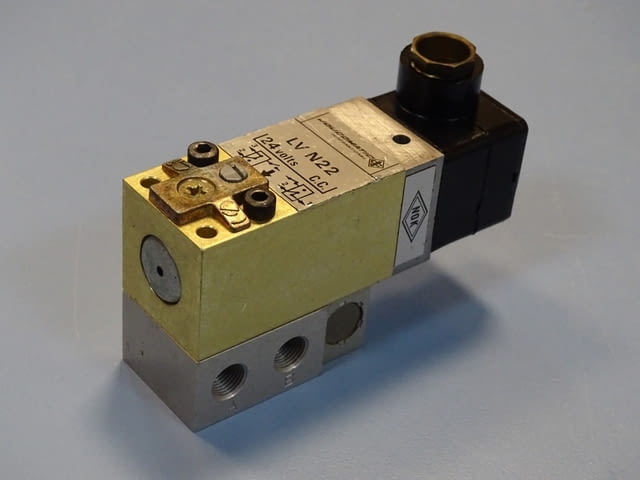 Пневматичен разпределител JOUCOMATIC LVN22 Solenoid Valve 24VDC - снимка 5