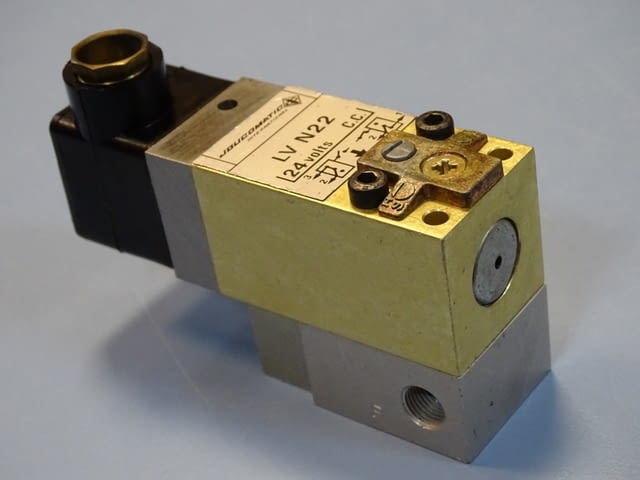 Пневматичен разпределител JOUCOMATIC LVN22 Solenoid Valve 24VDC - снимка 6