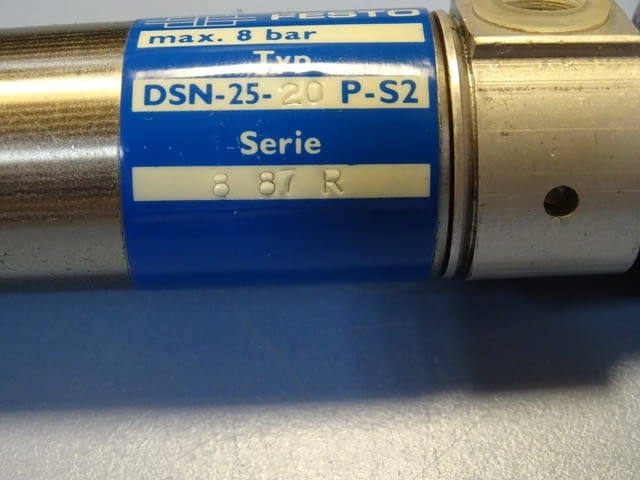 Пневматичен цилиндър двойнодействащ Festo DSN-25-20P-S2 pneumatic cylinder - снимка 5