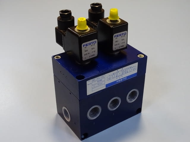 Пневматичен разпределител Festo MC-5/4-1/2 Solenoid Control Valve 220VAC/24VDC - снимка 10