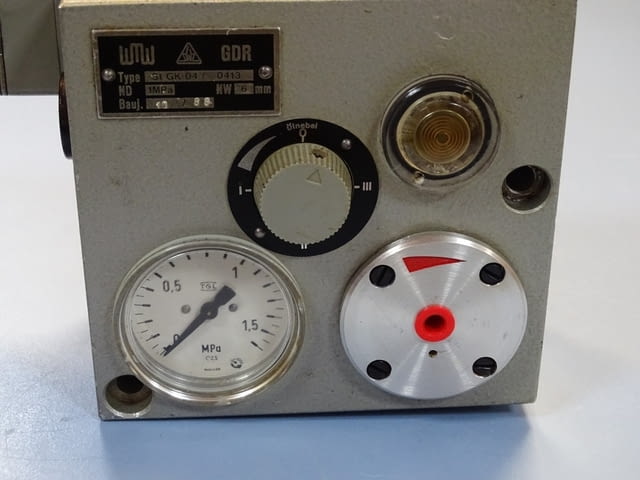 Пневматичен блок wmw DDR StGK04/0413 Pneumatic Valve 10Bar 24VDC - снимка 2