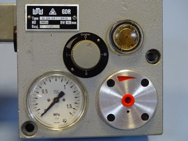 Пневматичен блок wmw DDR StGK04/0413 Pneumatic Valve 10Bar 24VDC - снимка 10