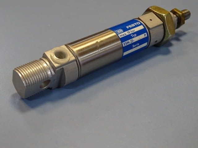 Пневматичен еднодействащ цилиндър Festo ESN-25-35P pneumatic cylinder - снимка 4