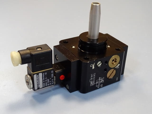 Пневматичен разпределител ORIGA HOERBIGER 0431/A89G Solenoid Valve 24VDC - снимка 4