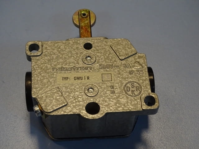 Краен изключвател VEB Robotron GWU1R Limit Switch 6A 500VAC, city of Plovdiv - снимка 5