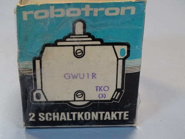 Краен изключвател VEB Robotron GWU1R Limit Switch 6A 500VAC, city of Plovdiv - снимка 9