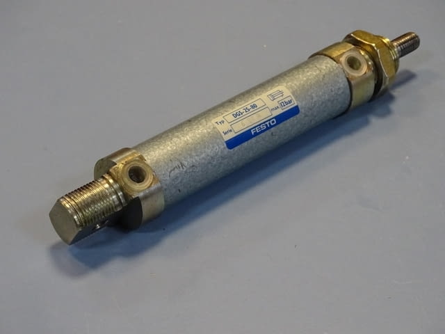 Пневматичен цилиндър Festo DSG-25-80 pneumatic cylinder 12Bar - снимка 2