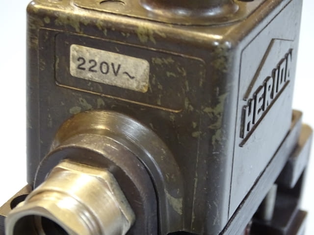 Пневматичен разпределител HERION 26512B73 Solenoid Valve 220V/50Hz G1/2 - снимка 4