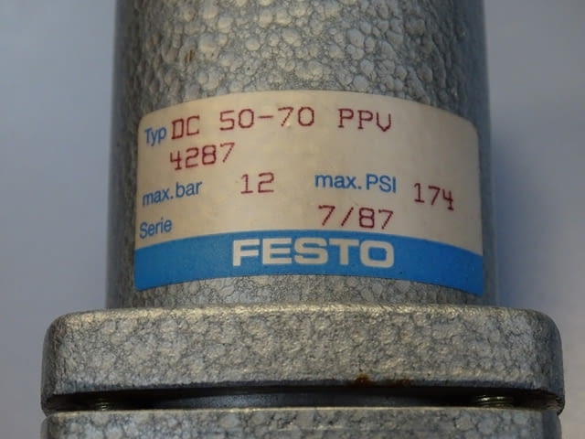 Пневматичен цилиндър Festo DC-50-70PPV pneumatic cylinder, град Пловдив | Промишлено Оборудване - снимка 3