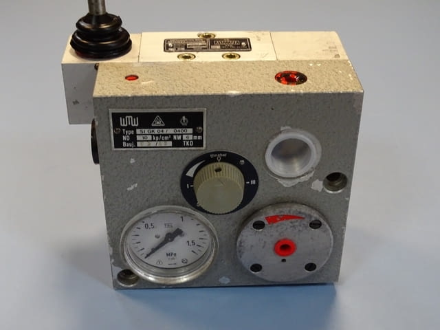 Пневматичен блок wmw DDR StGK04/0400 Pneumatic Valve NW-6mm Orsta TGL20705 - снимка 2