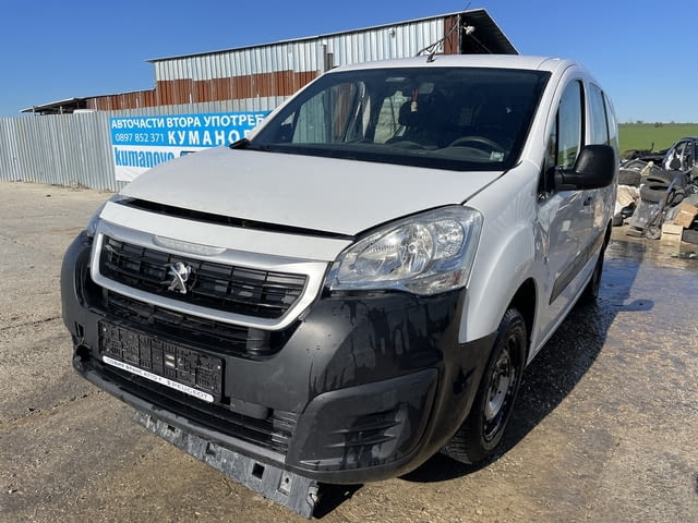 Peugeot Partner 1.6 BliueHDi, 100 ph., 5 sp., engine BHY, 136 000 km, 2018, euro 6B, Пежо Партнер 1. - снимка 1