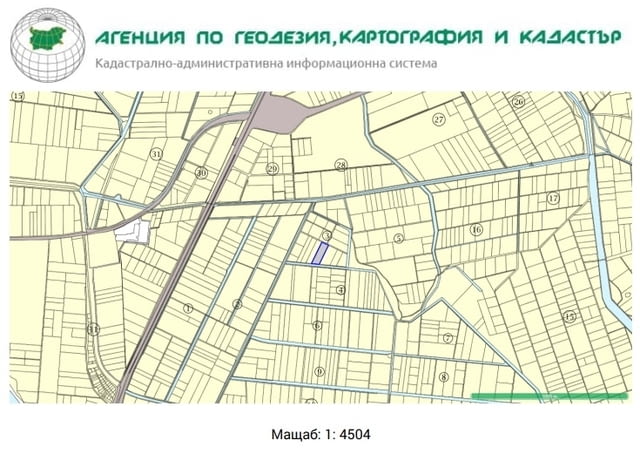 Парцел до Скутаре, до фабрика БУЛСАФИЛ 6866 м2 - село Скутаре | Парцели / Земя - снимка 2