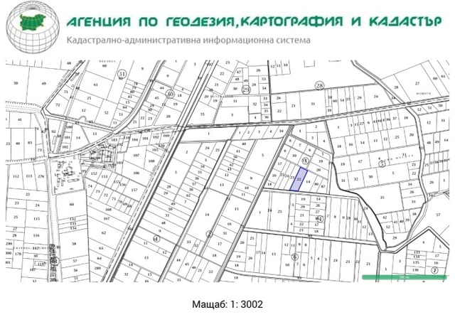 Парцел до Скутаре, до фабрика БУЛСАФИЛ 6866 м2 - село Скутаре | Парцели / Земя - снимка 3