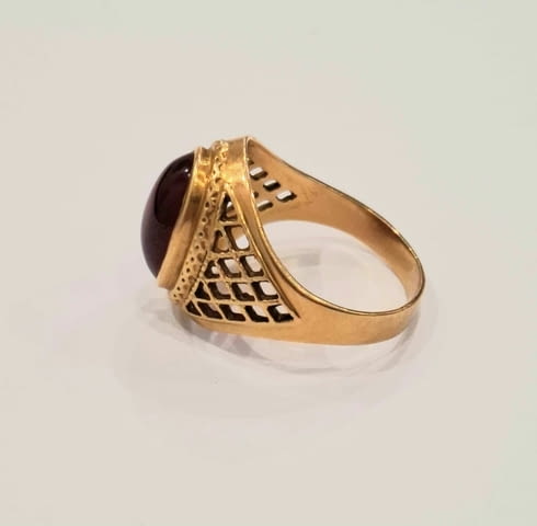 Златен пръстен-6.87гр. Gold, Men's, Certificate - Yes - city of Gorna Oriahovica | Rings - снимка 2