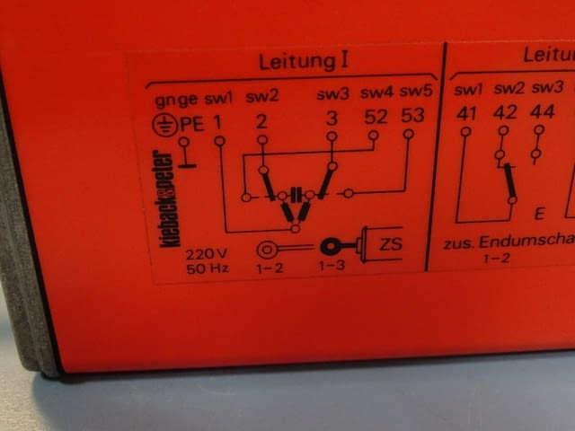 Електромеханичен модул Kieback& Peter typ ZS1506/SO drive control modul box - снимка 5