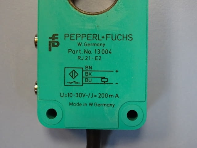 Индуктивен сензор PEPPERL+FUCSH RJ21-E2 inductive sensor, city of Plovdiv - снимка 3