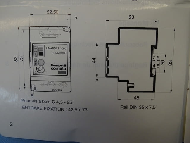 Фотоелектрически сензор Honeywell Lumandar 3000 Cometa FF-LAMT30RH Photoelectric switch - снимка 12