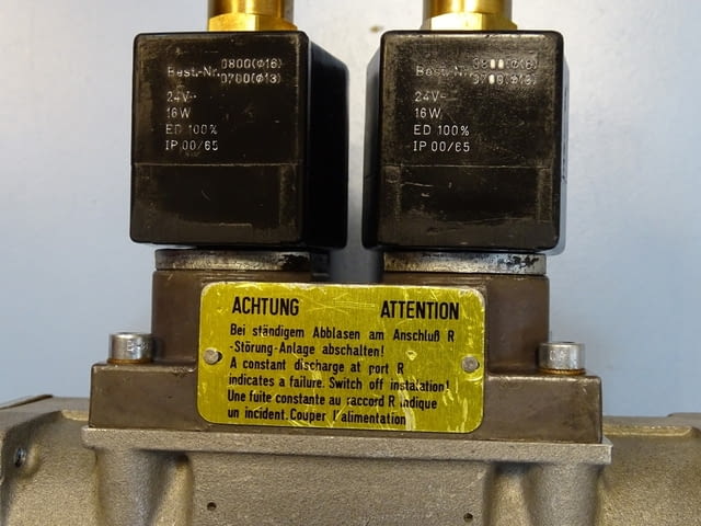 Пневматичен разпределител за преси HERION 24724030801 Pneumatic Valve - снимка 8