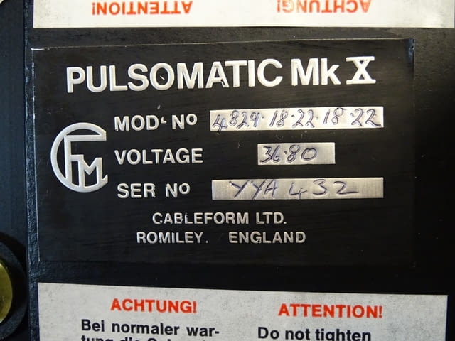 Електронен модул Cableform PULSOMATIC MkX 4824-18-22-18-22 Forklift clark - снимка 2