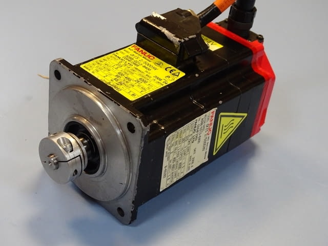 Сервомотор FANUC αis 2/5000HV A06B-0213-B400 AC servo motor, град Пловдив - снимка 12