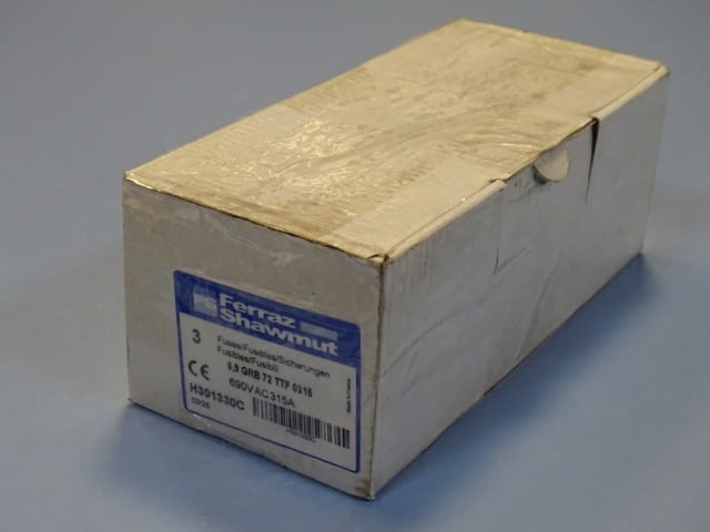 Предпазител Ferraz Shawmut Protistor H301330 Fuses 6.9GRB72TTF0315 315A 690VAC - снимка 10