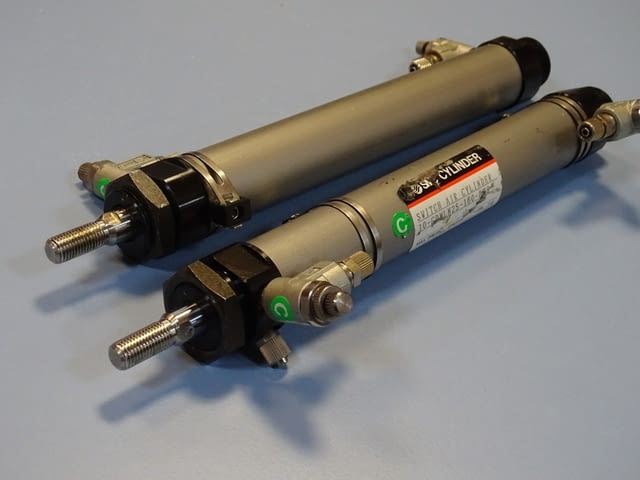 Пневматичен цилиндър SMC 10-CDMLN25-160-B79 switch air cylinder - снимка 6