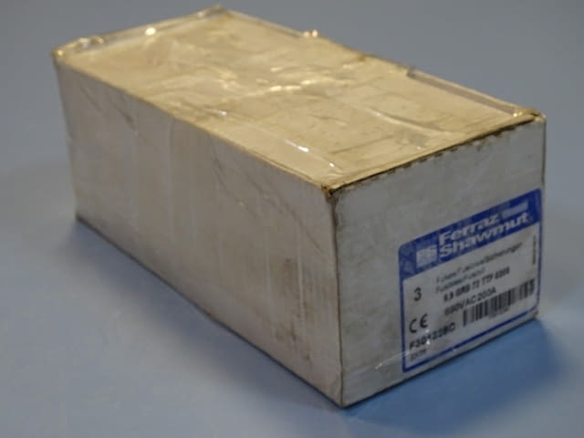 Предпазител Ferraz Shawmut Protistor F301328 Fuses 6.9GRB72TTF0200 200A 690VAC - снимка 8