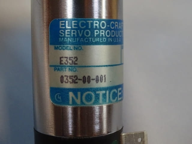 Мотор редуктор Electro-Craft E352 Gear Motor P/N EC352-001-403 - снимка 3