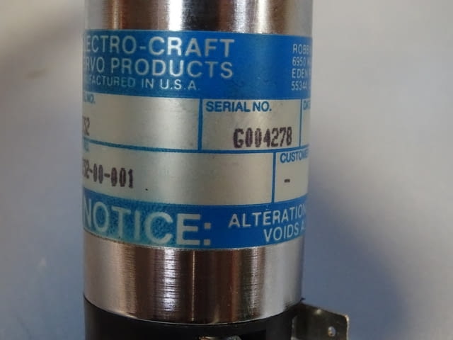 Мотор редуктор Electro-Craft E352 Gear Motor P/N EC352-001-403 - снимка 4