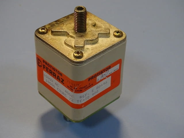 Предпазител Ferraz Protistor 1000 C3URC72TC+TD400 Fuses 400A 1000VAC - снимка 7