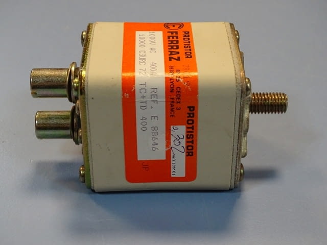 Предпазител Ferraz Protistor 1000 C3URC72TC+TD400 Fuses 400A 1000VAC - снимка 9