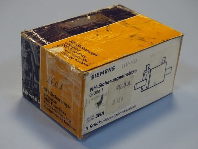 Предпазител Siemens 3NA3136 HRC-Fuse160A 500VAC, city of Plovdiv | Industrial Equipment - снимка 3